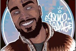 Marchi Marketing Online- Logo Esquilo Tattoo